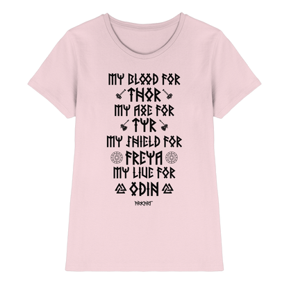 My Blood For Thor... - Shirt Damen Fitted Cut