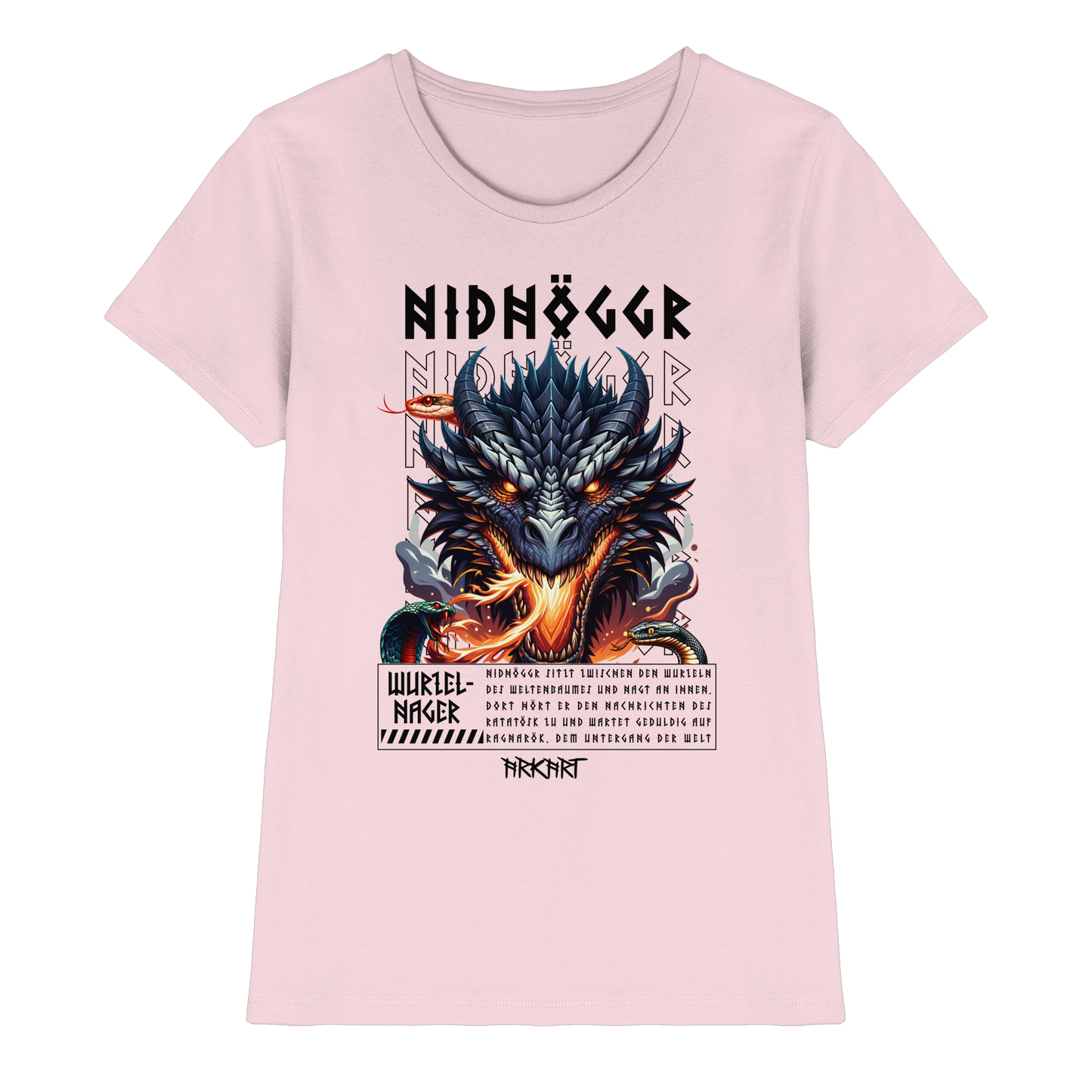 Nidhöggr - Shirt Damen Fitted Cut