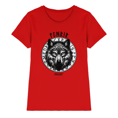Fenrir Runenkreis - Shirt Damen Fitted Cut