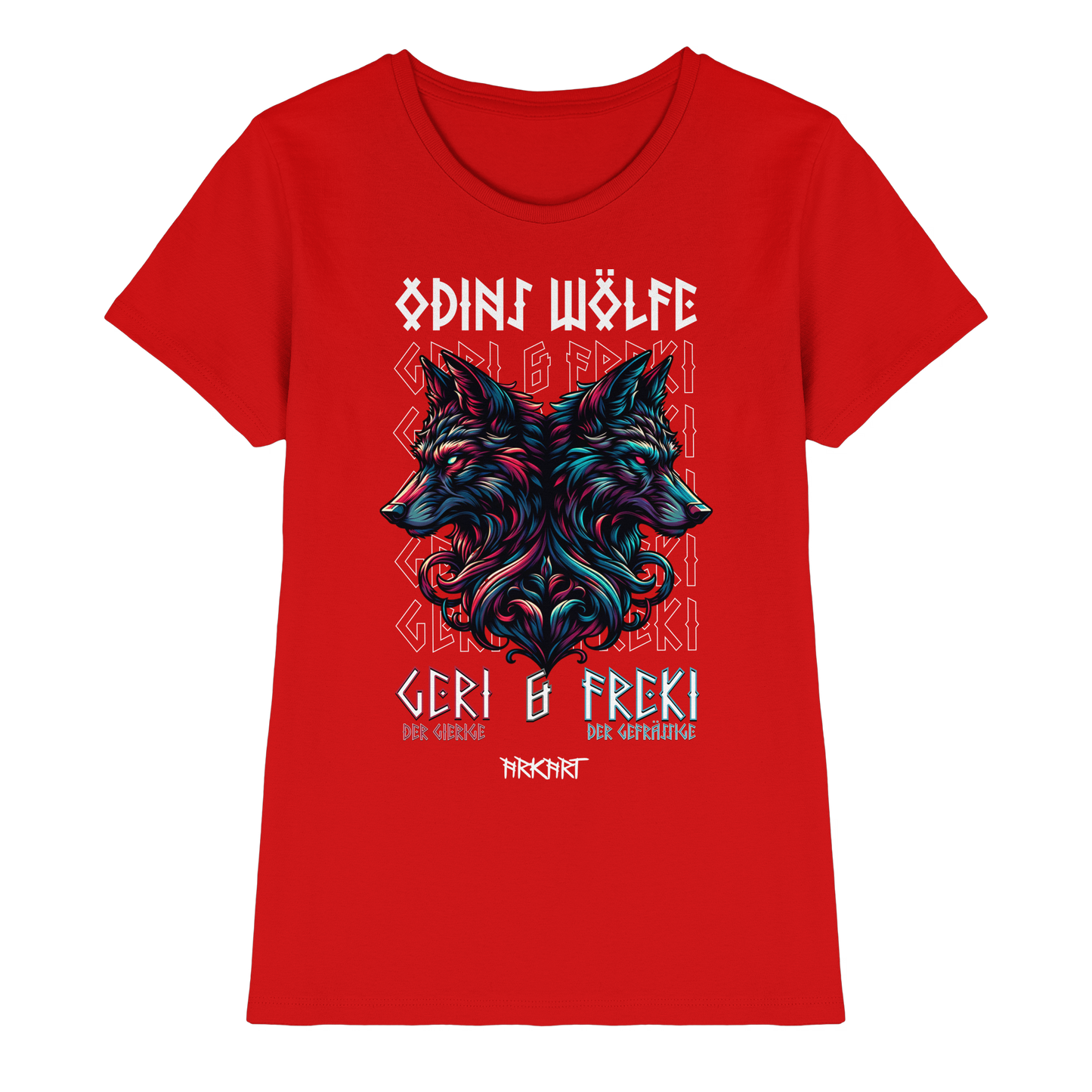 Geri & Freki - Shirt Damen Fitted Cut