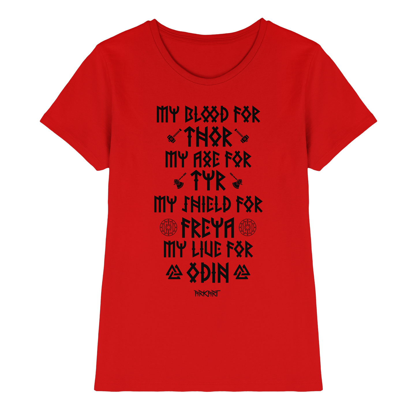 My Blood For Thor... - Shirt Damen Fitted Cut
