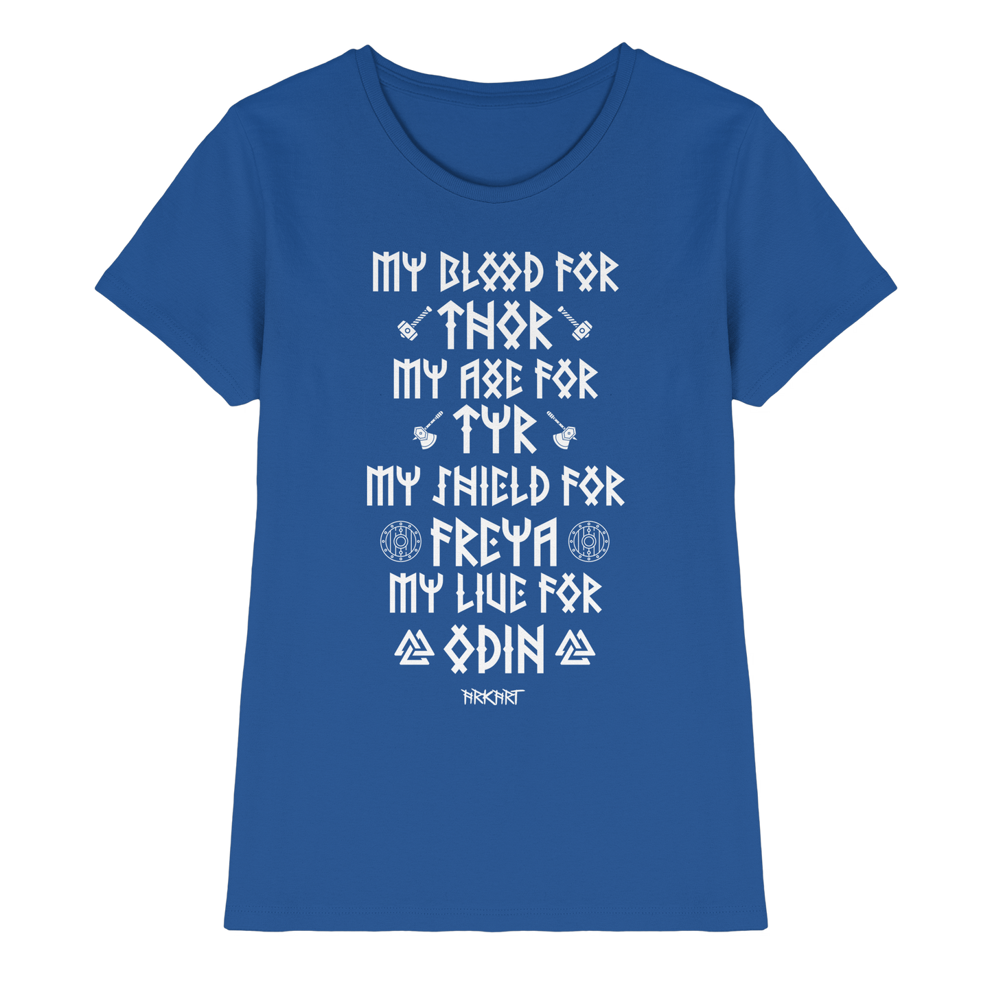 My Blood For Thor... - Shirt Damen Fitted Cut