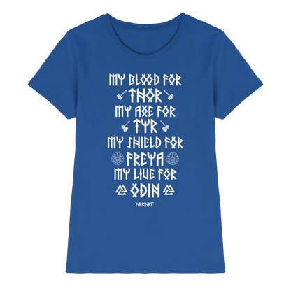 My Blood For Thor... - Shirt Damen Fitted Cut