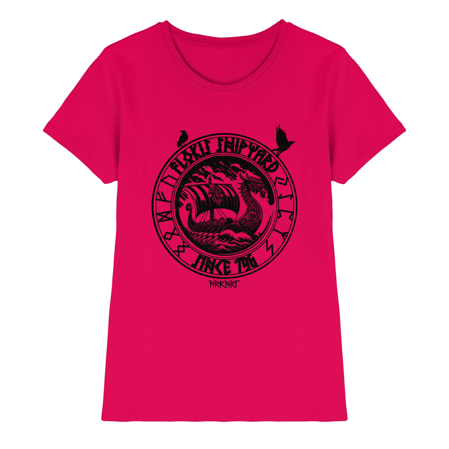 Flokis Shipyard - Shirt Damen Fitted Cut