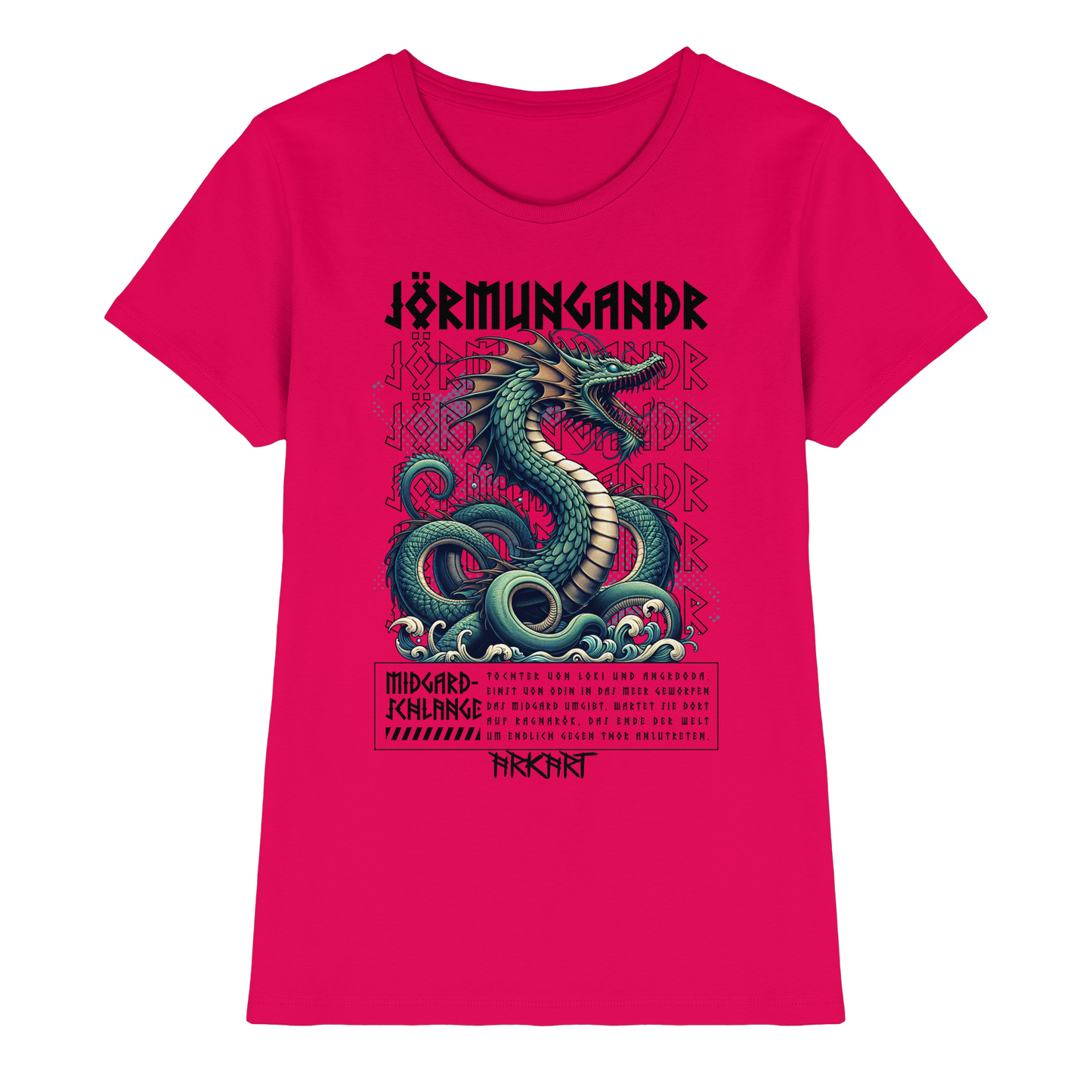 Jörmungadr - Shirt Damen Fitted Cut