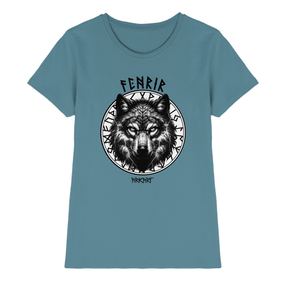 Fenrir Runenkreis - Shirt Damen Fitted Cut