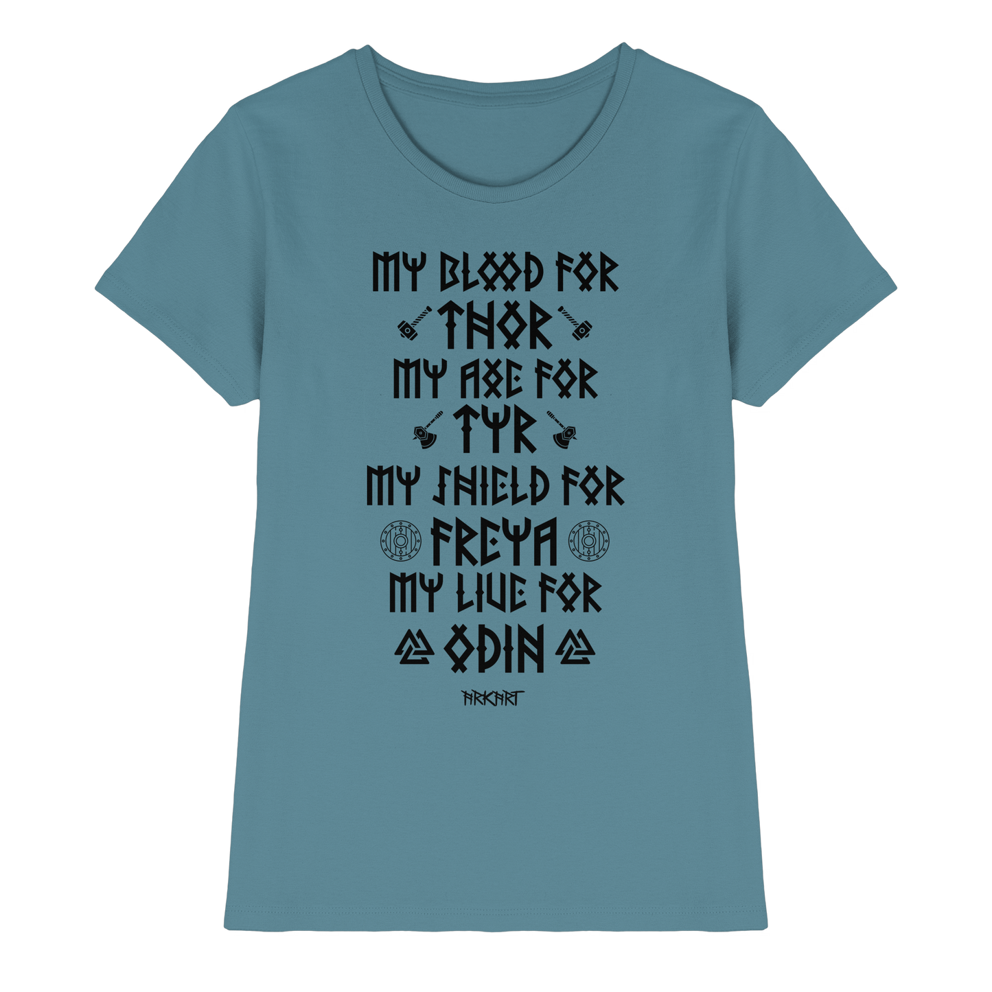 My Blood For Thor... - Shirt Damen Fitted Cut