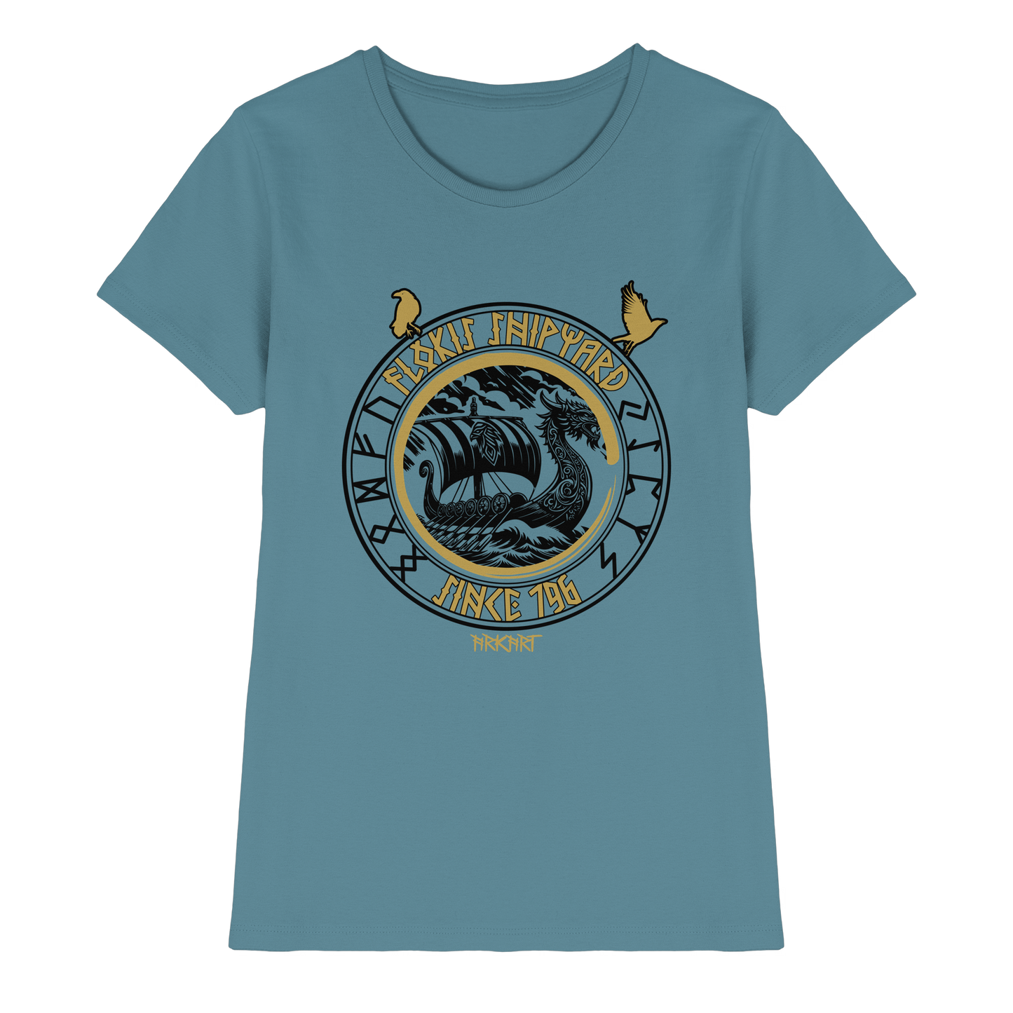 Flokis Shipyard - Shirt Damen Fitted Cut