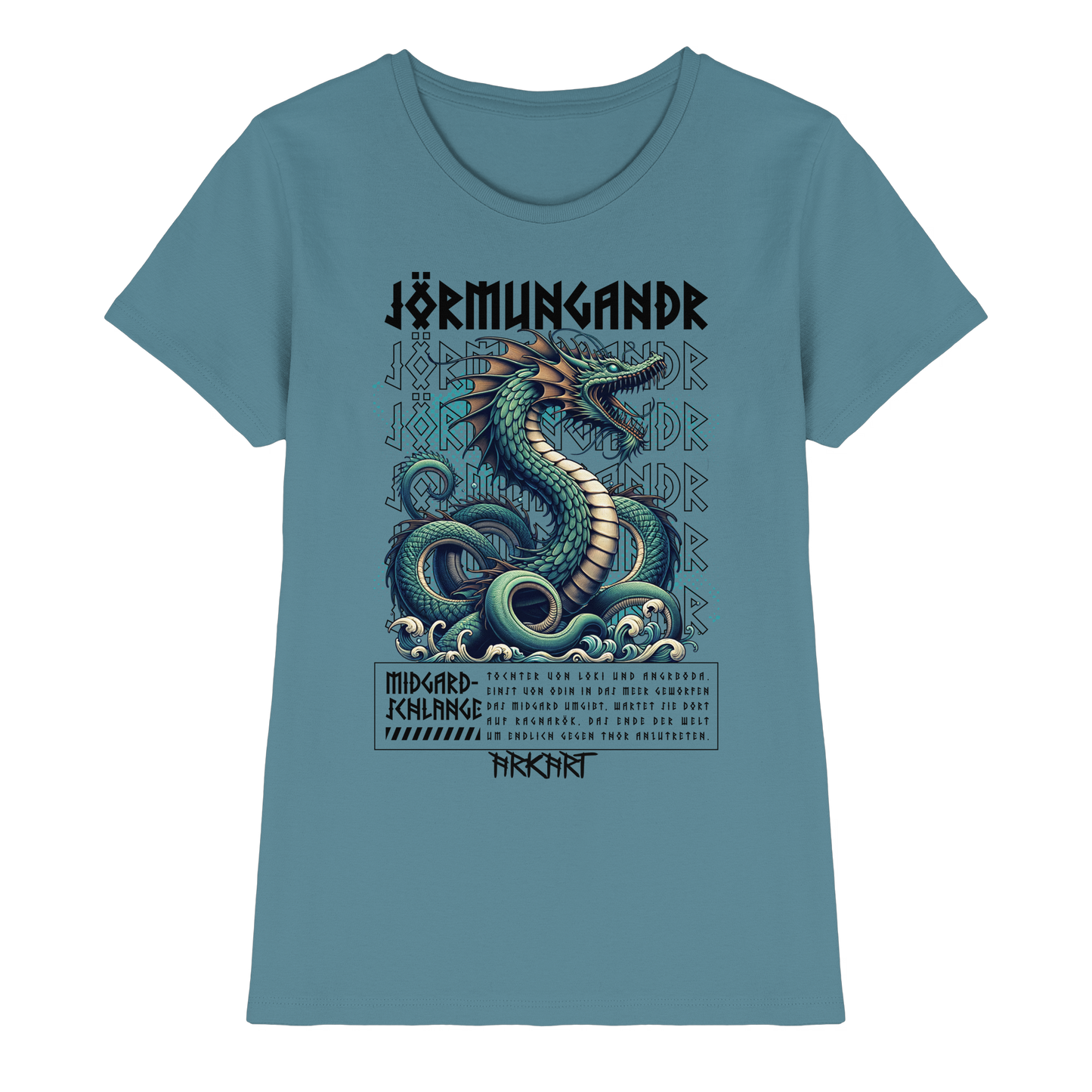 Jörmungadr - Shirt Damen Fitted Cut