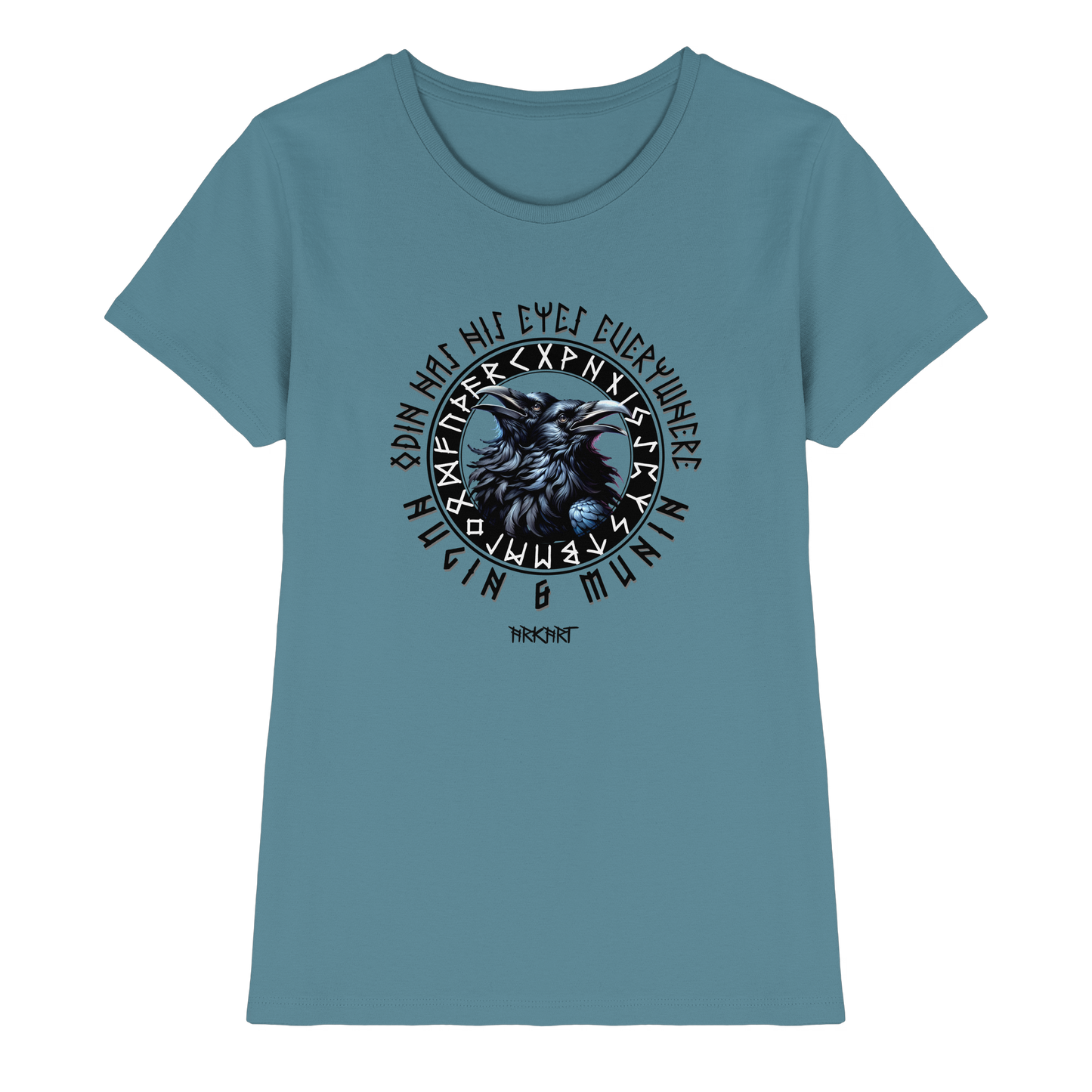 Hugin & Munin - Shirt Damen Fitted Cut
