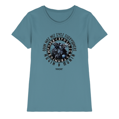 Hugin & Munin - Shirt Damen Fitted Cut