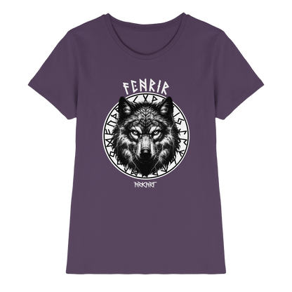 Fenrir Runenkreis - Shirt Damen Fitted Cut
