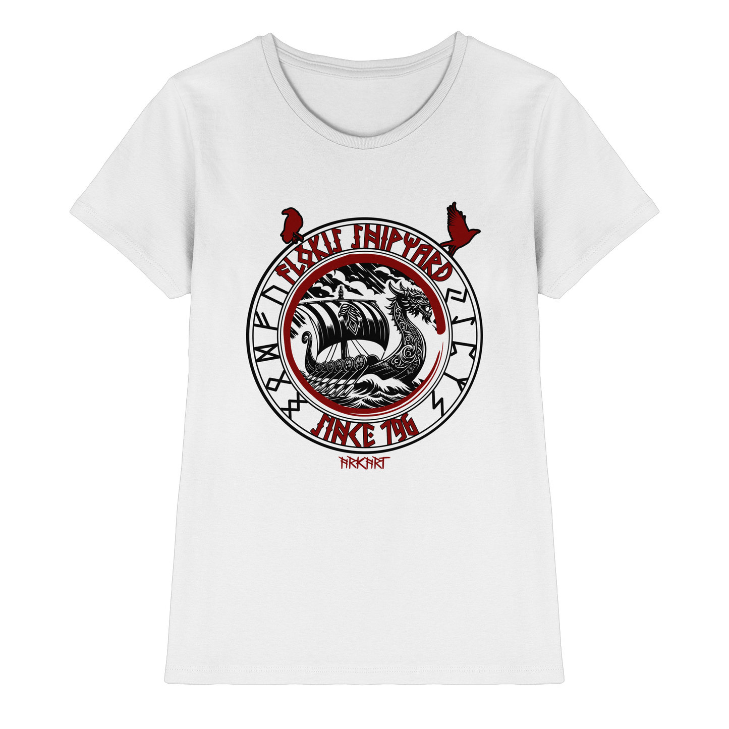 Flokis Shipyard - Shirt Damen Fitted Cut