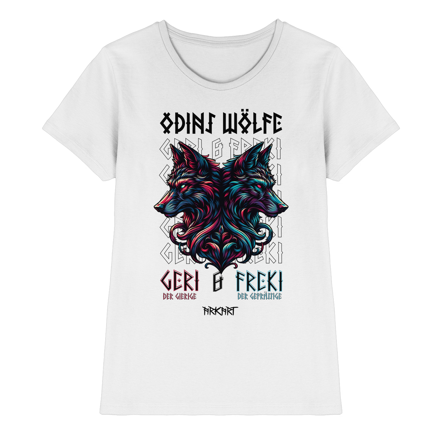 Geri & Freki - Shirt Damen Fitted Cut