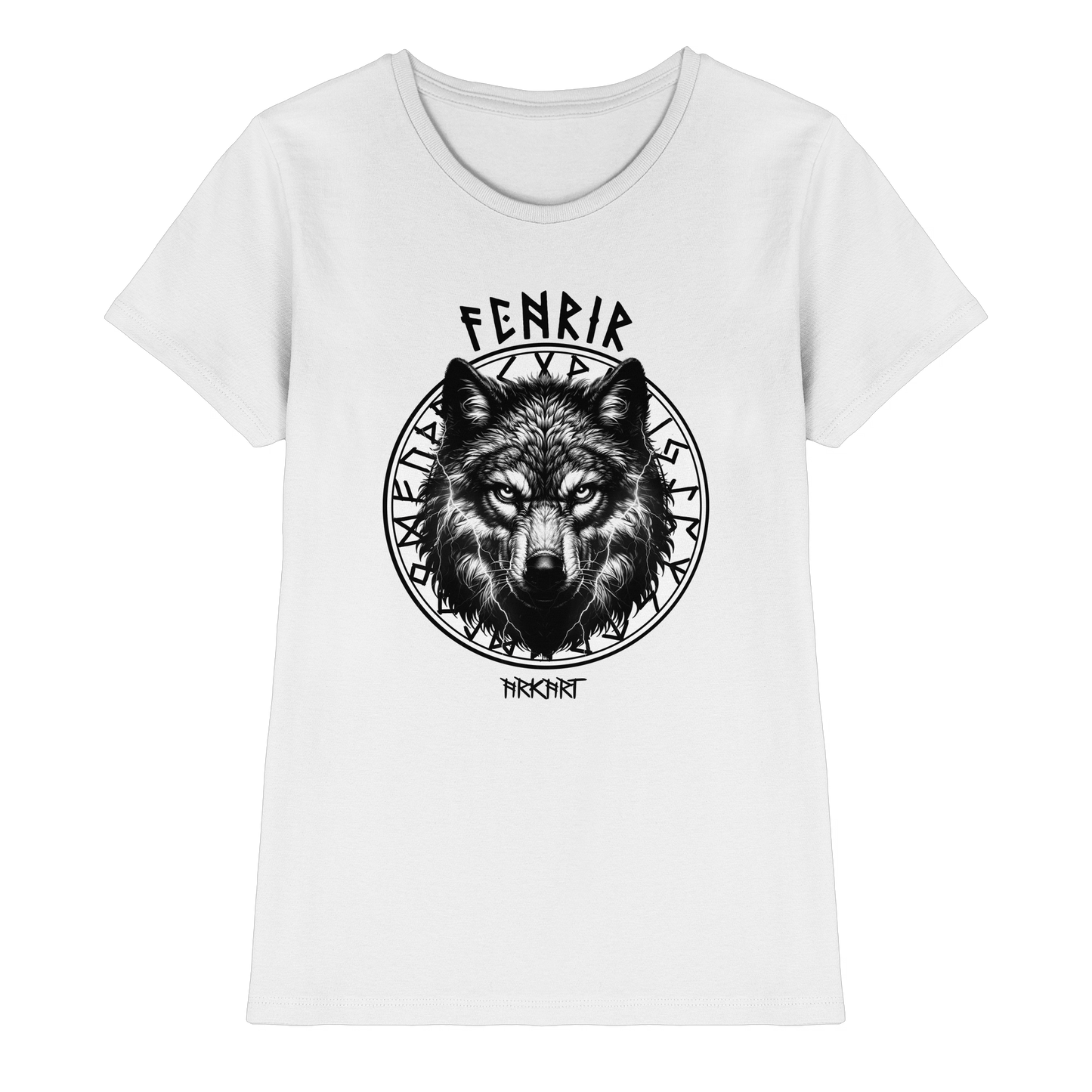 Fenrir Runenkreis - Shirt Damen Fitted Cut