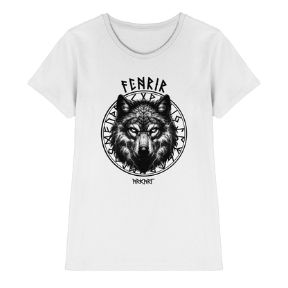 Fenrir Runenkreis - Shirt Damen Fitted Cut