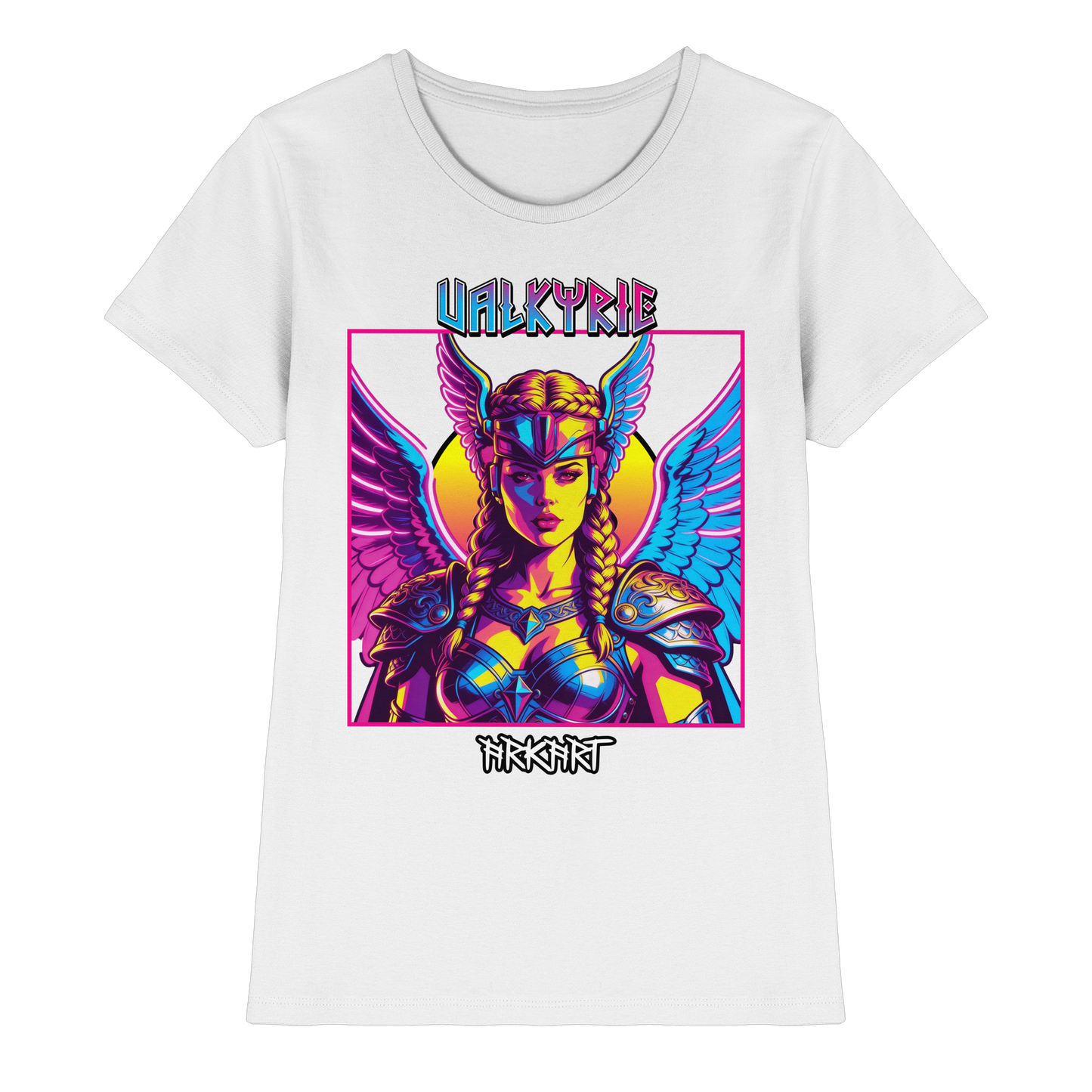 Valkyrie Neon - Shirt Damen Fitted Cut