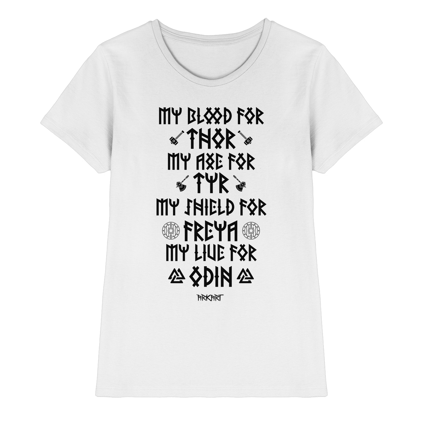 My Blood For Thor... - Shirt Damen Fitted Cut