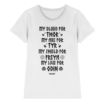 My Blood For Thor... - Shirt Damen Fitted Cut