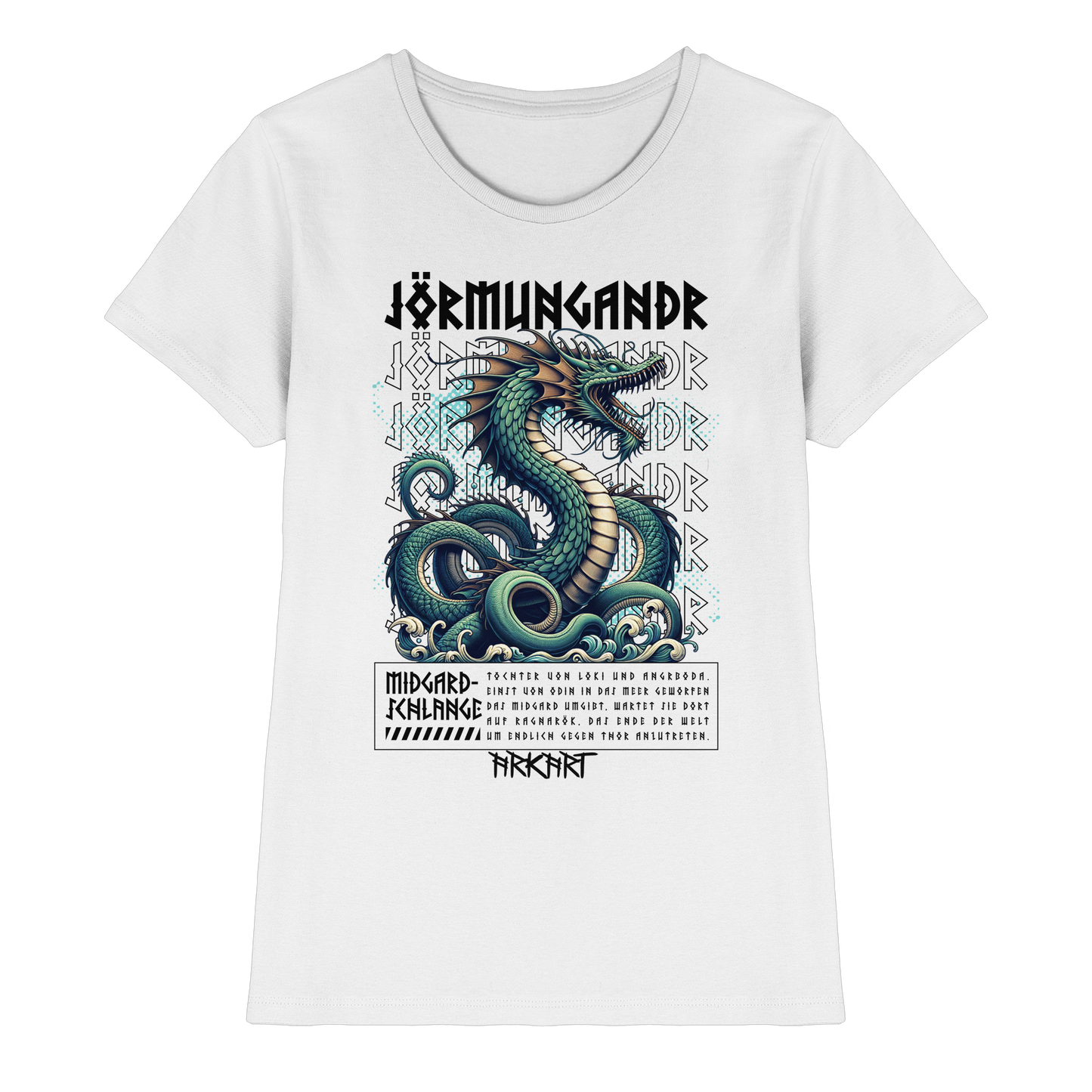 Jörmungadr - Shirt Damen Fitted Cut