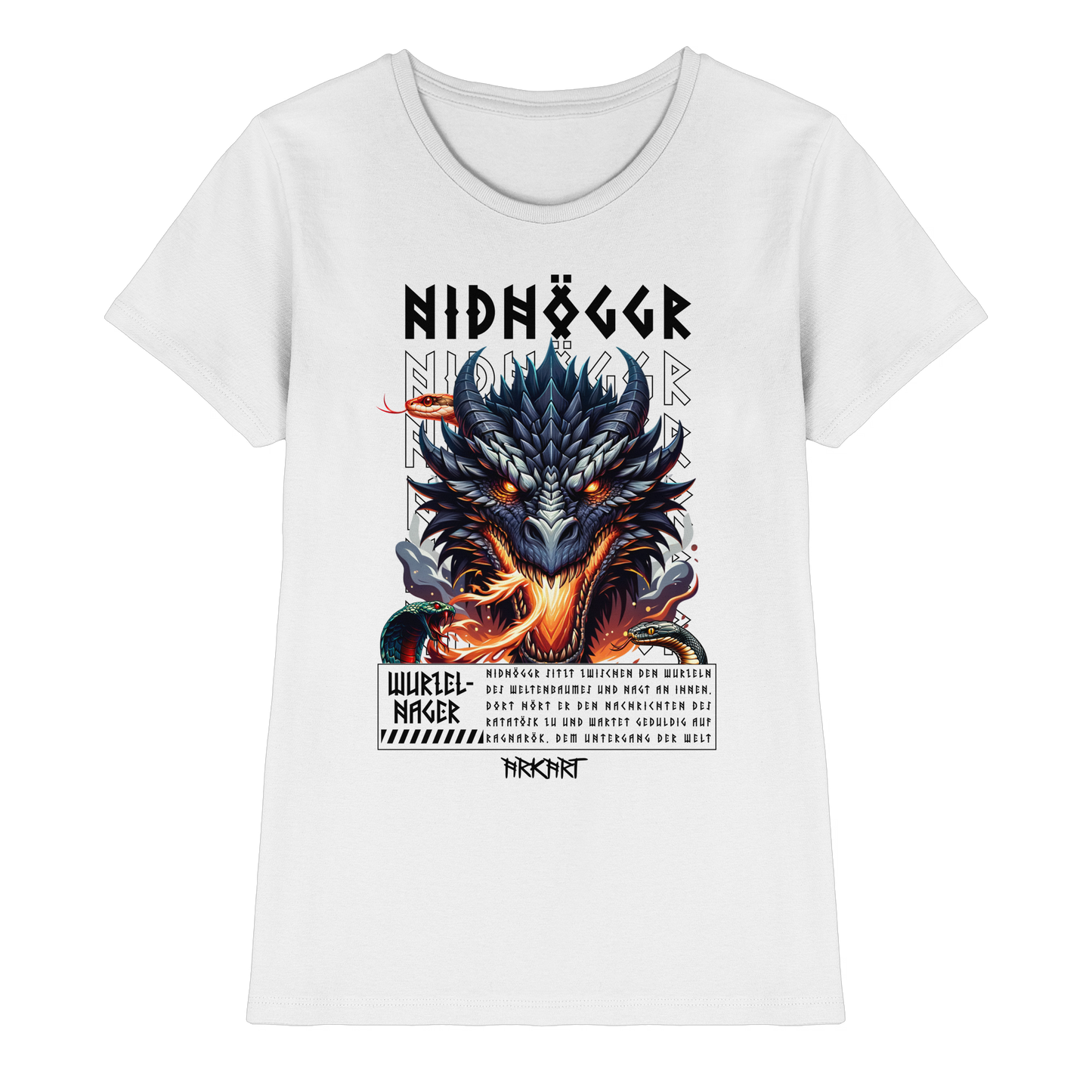 Nidhöggr - Shirt Damen Fitted Cut