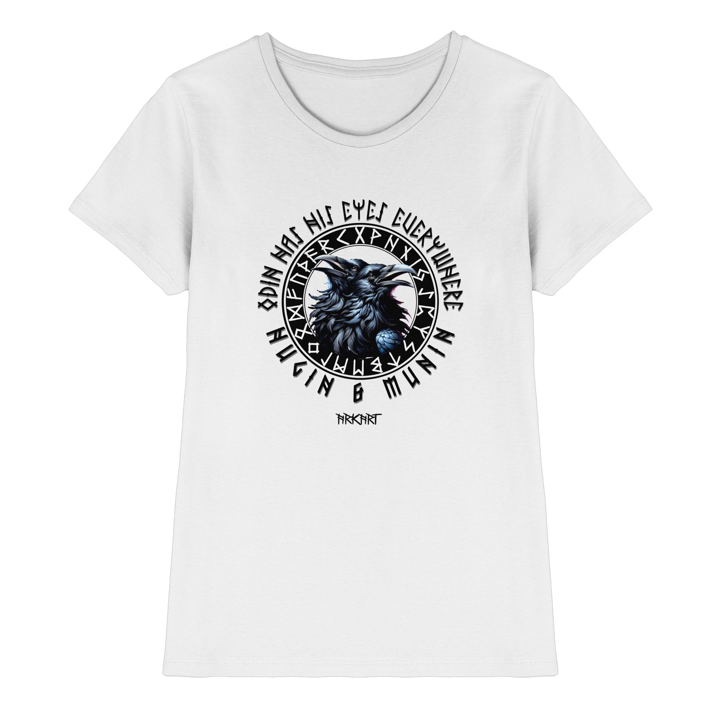 Hugin & Munin - Shirt Damen Fitted Cut
