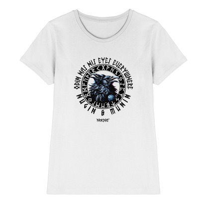 Hugin & Munin - Shirt Damen Fitted Cut