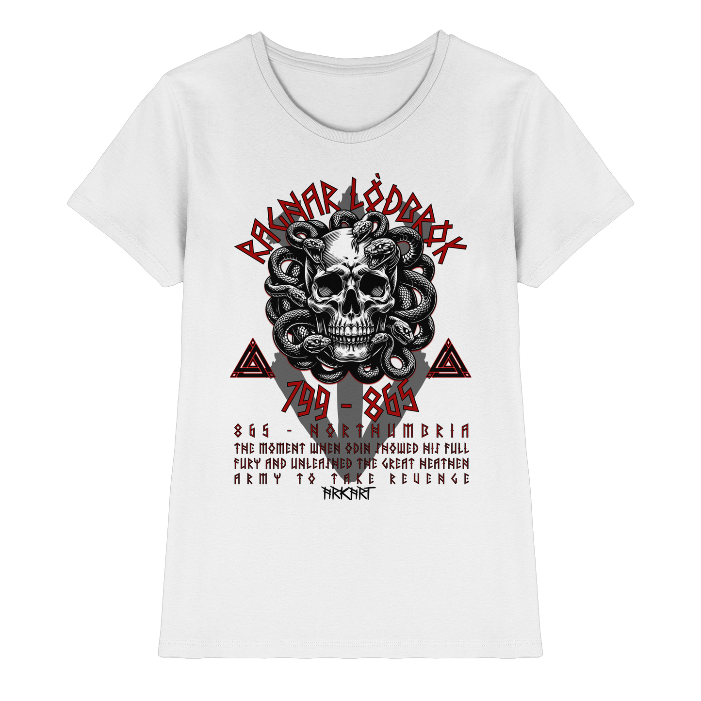 Ragnar in Northumbria - Shirt Damen Fitted Cut