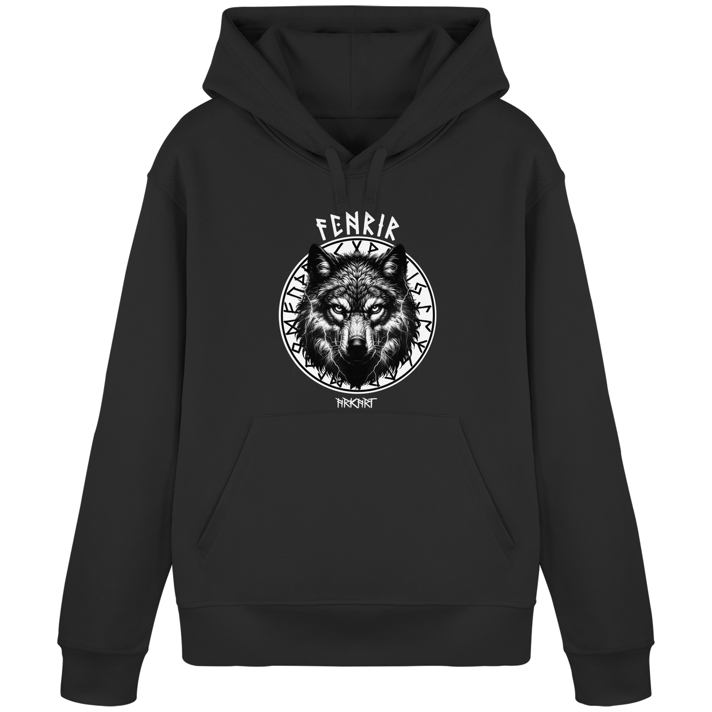 Fenrir Runenkreis -  Hoodie
