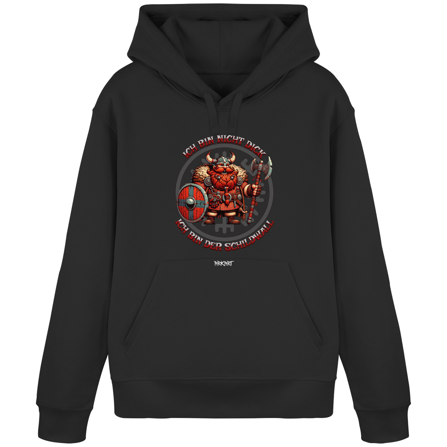 Ich bin nicht dick, ich bin der Schildwall! - Hoodie