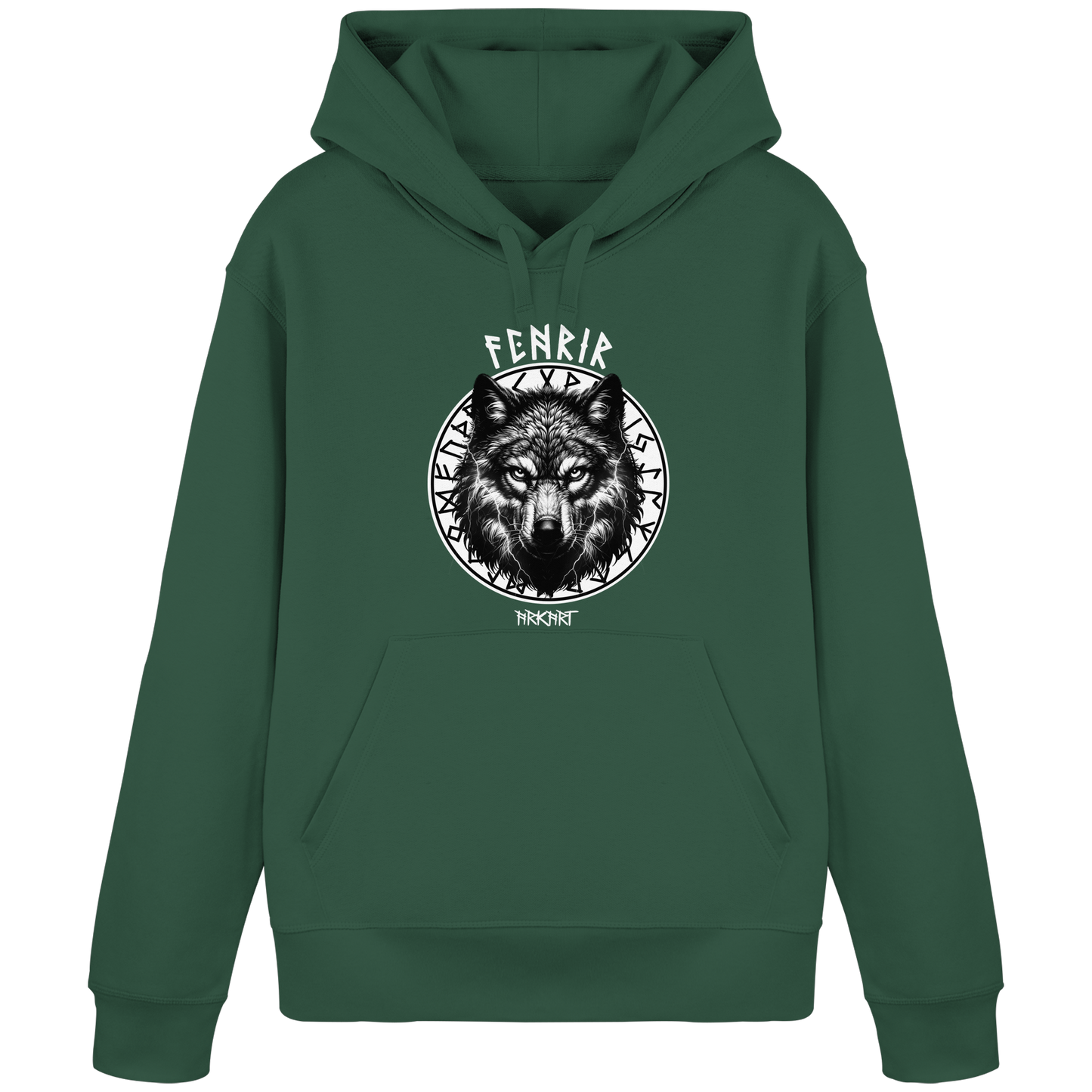 Fenrir Runenkreis -  Hoodie