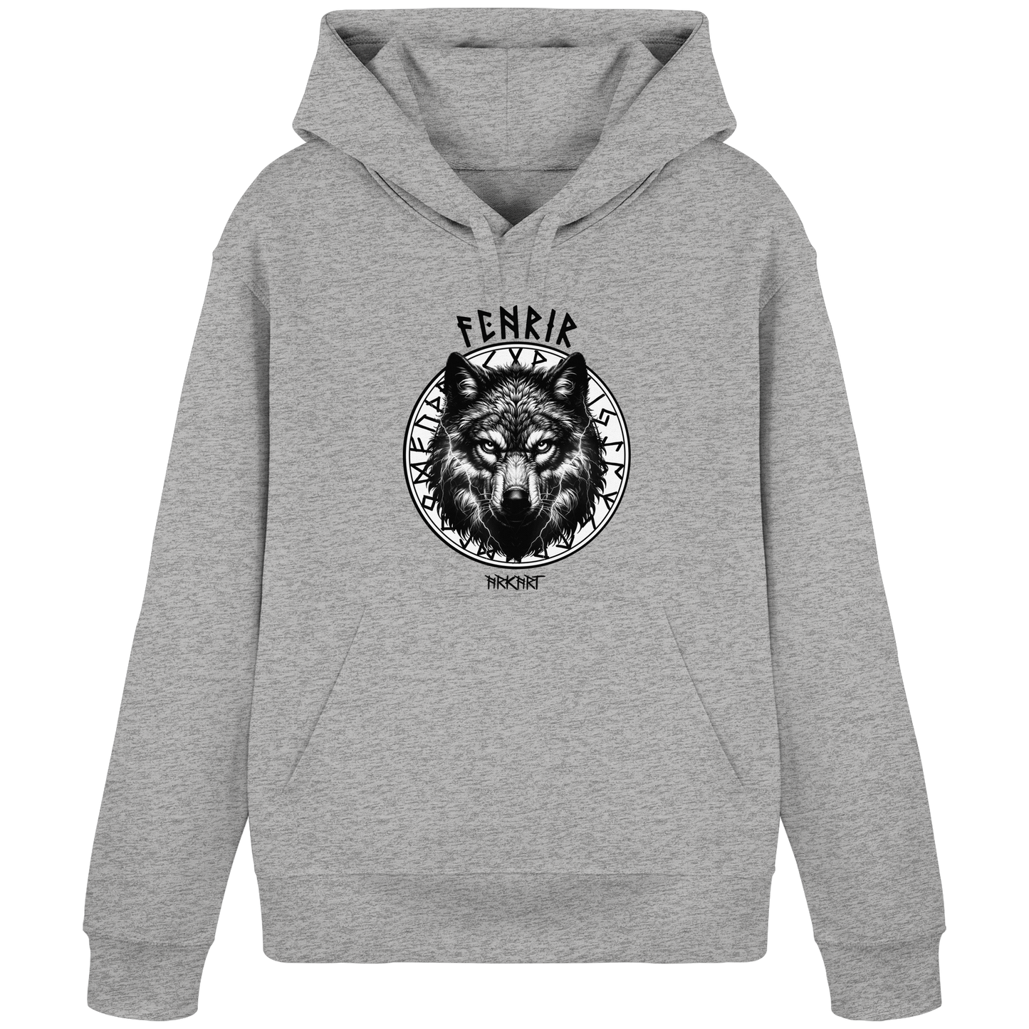 Fenrir Runenkreis -  Hoodie