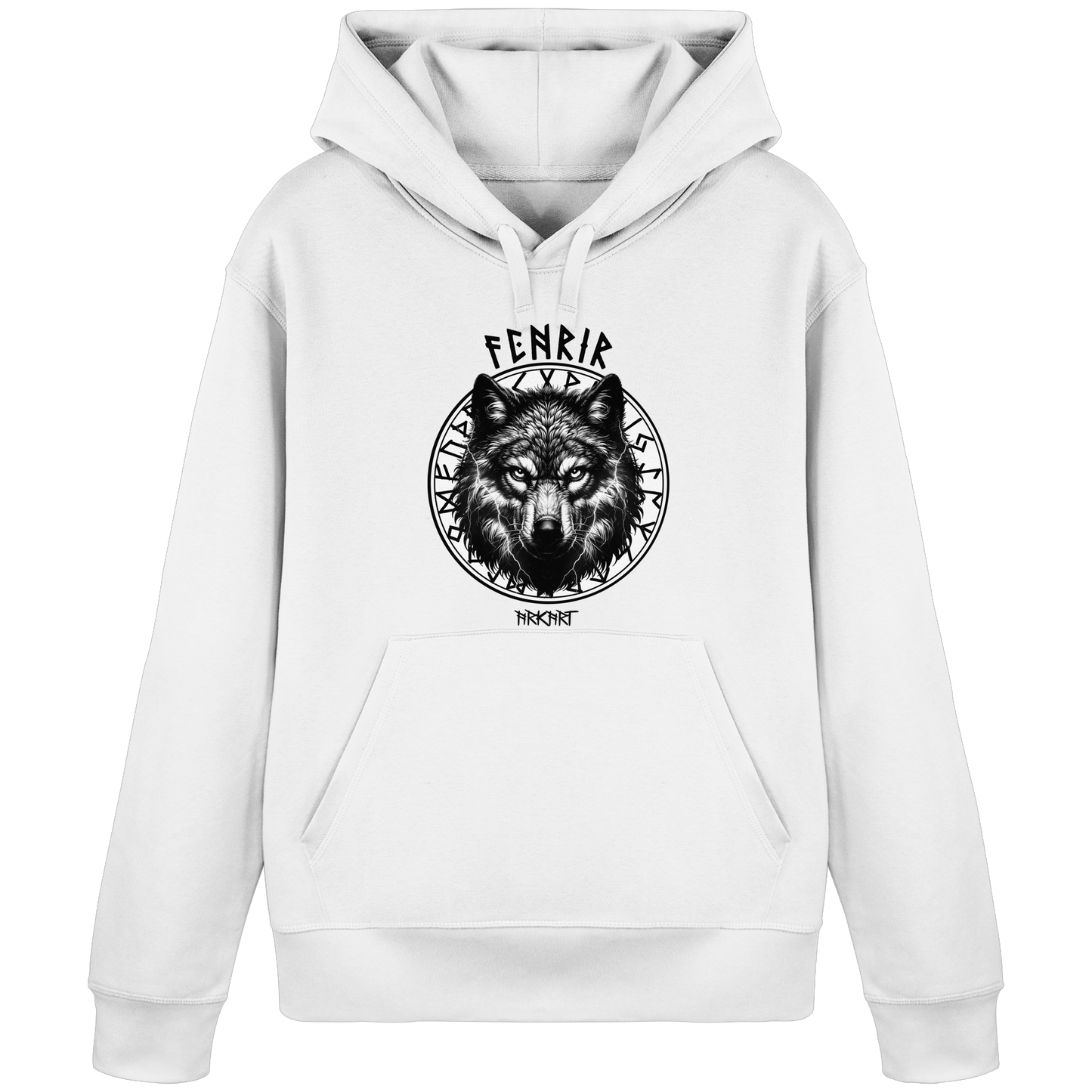 Fenrir Runenkreis -  Hoodie