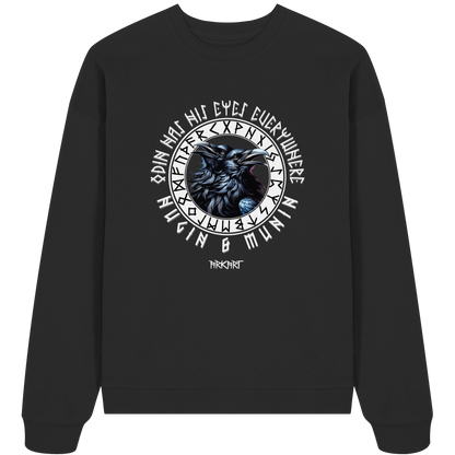 Hugin & Munin - Oversize Sweatshirt