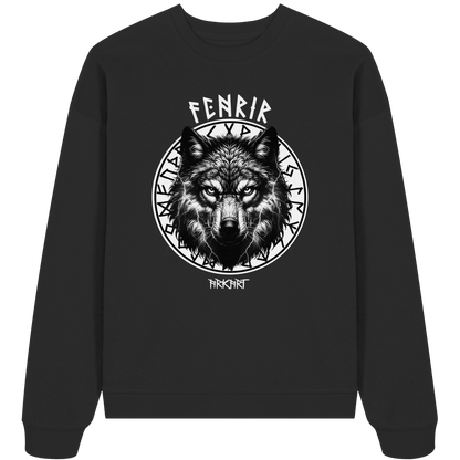 Fenrir Runenkreis - Oversize Sweatshirt