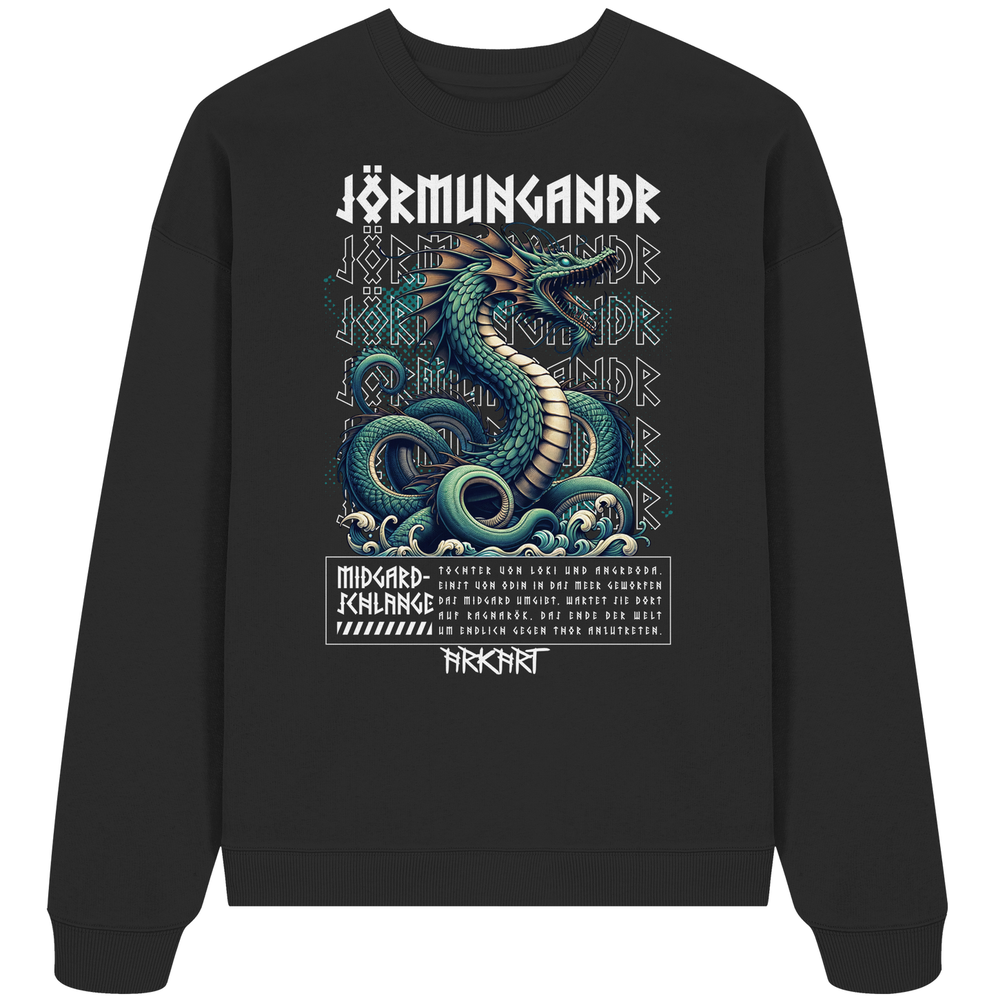 Jörmungadr - Oversize Sweatshirt