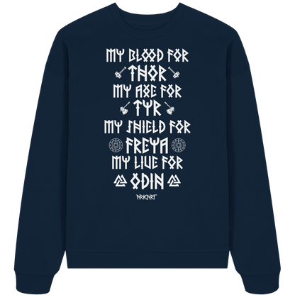 My Blood For Thor... - Oversize Sweatshirt