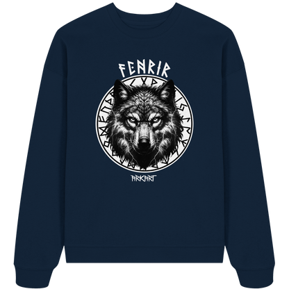 Fenrir Runenkreis - Oversize Sweatshirt