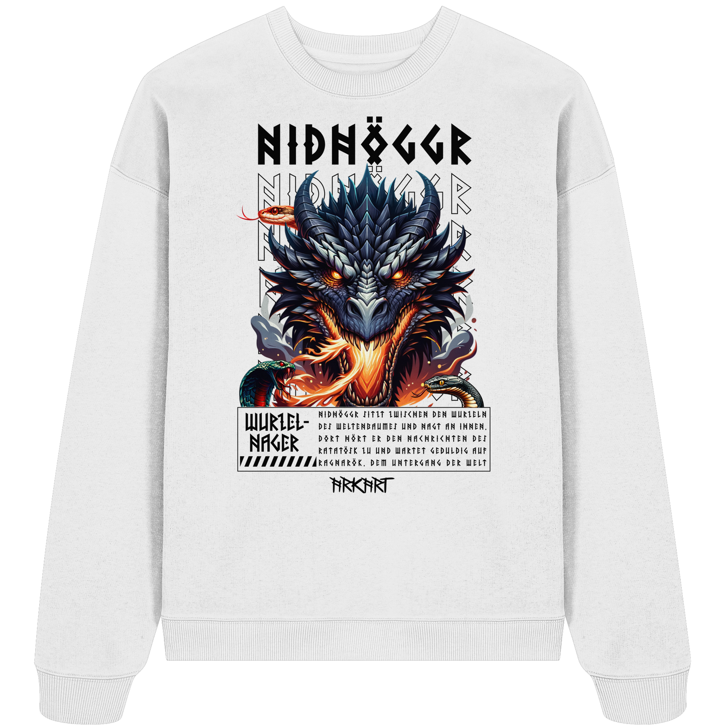Nidhöggr - Oversize Sweatshirt