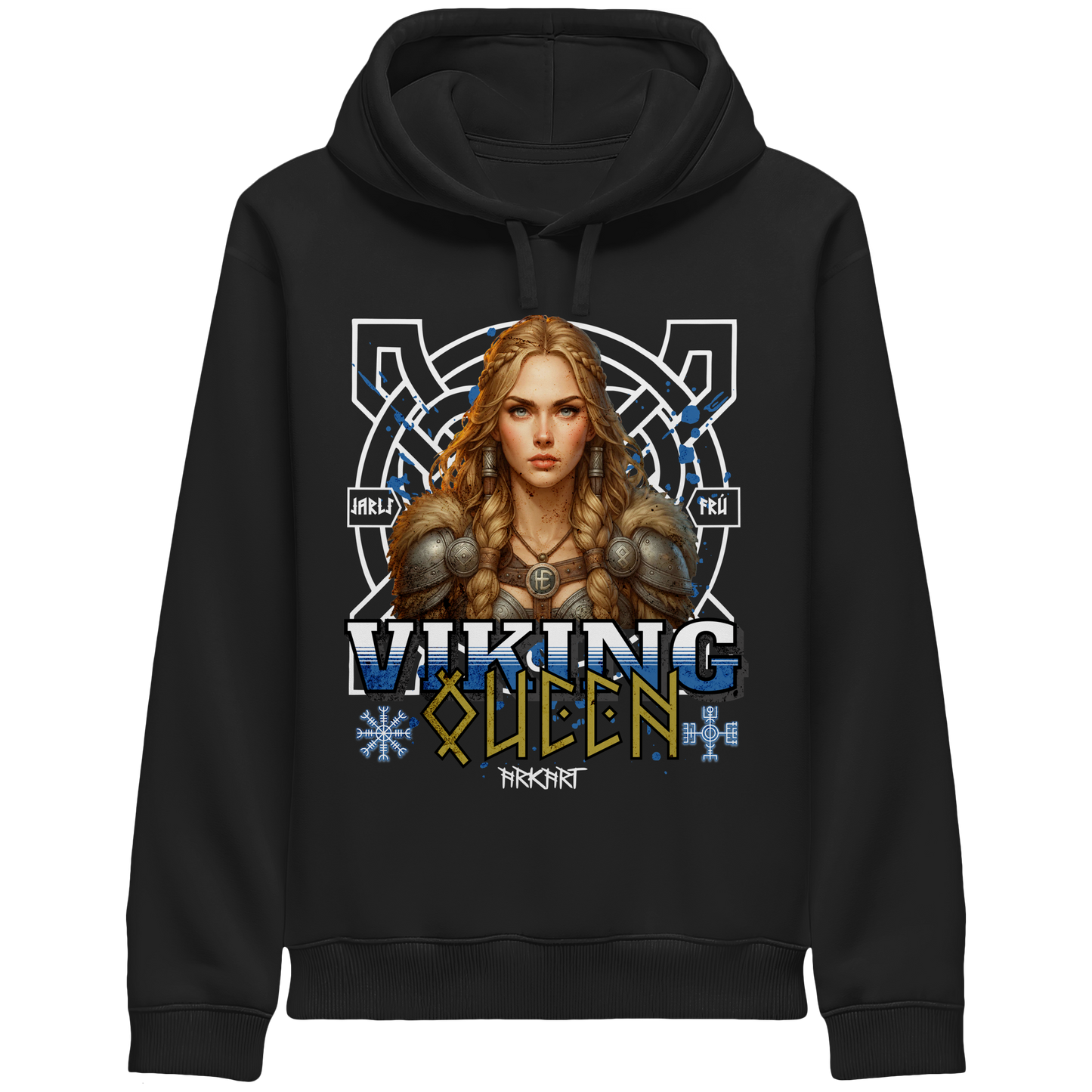 Viking Queen - Hoodie - Sidepocket