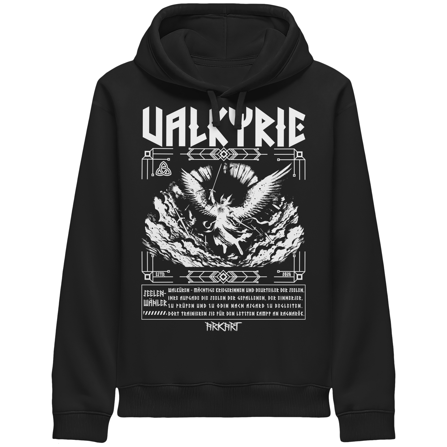 Valkyrie - Hoodie - Sidepocket