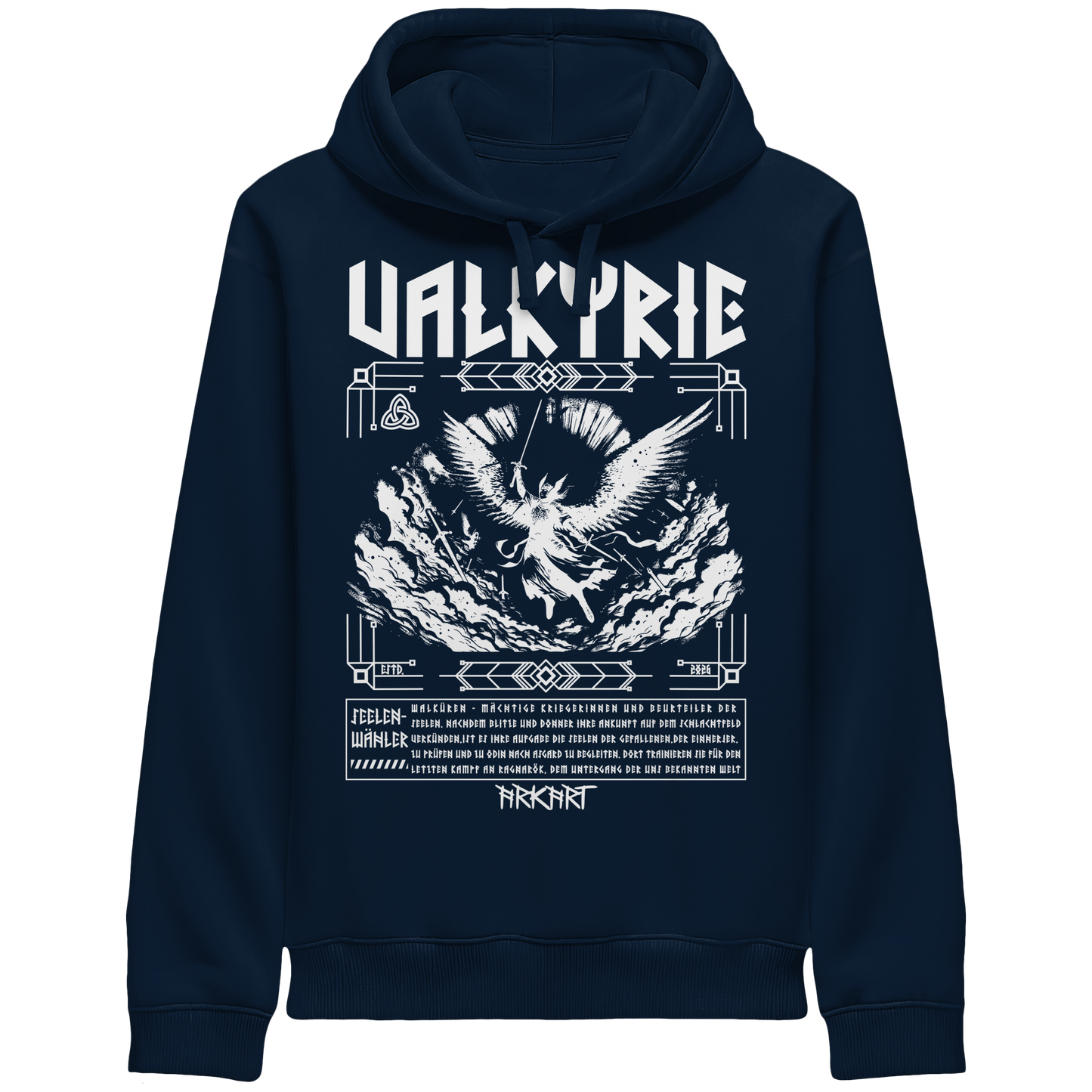 Valkyrie - Hoodie - Sidepocket