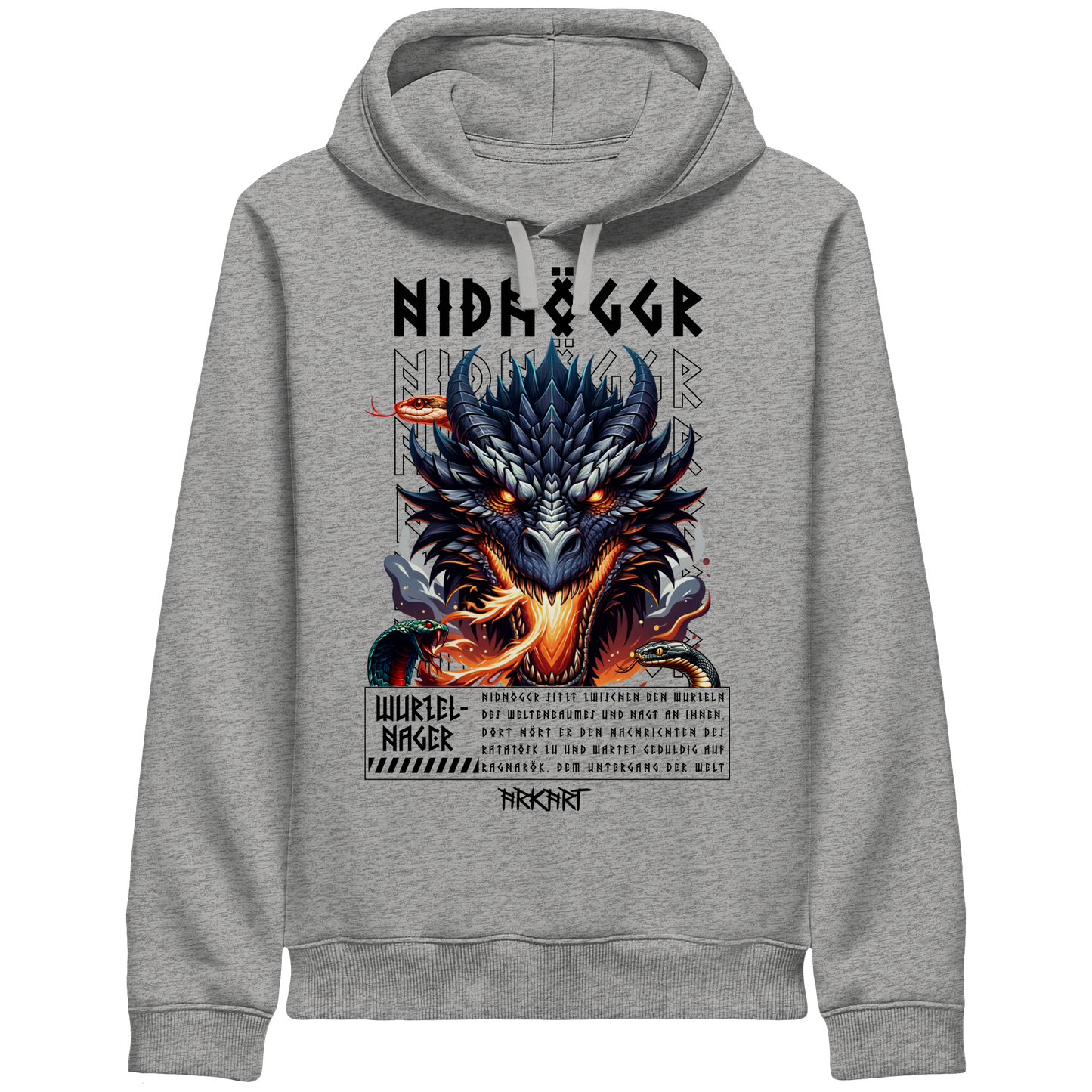 Nidhöggr - Hoodie - Sidepocket