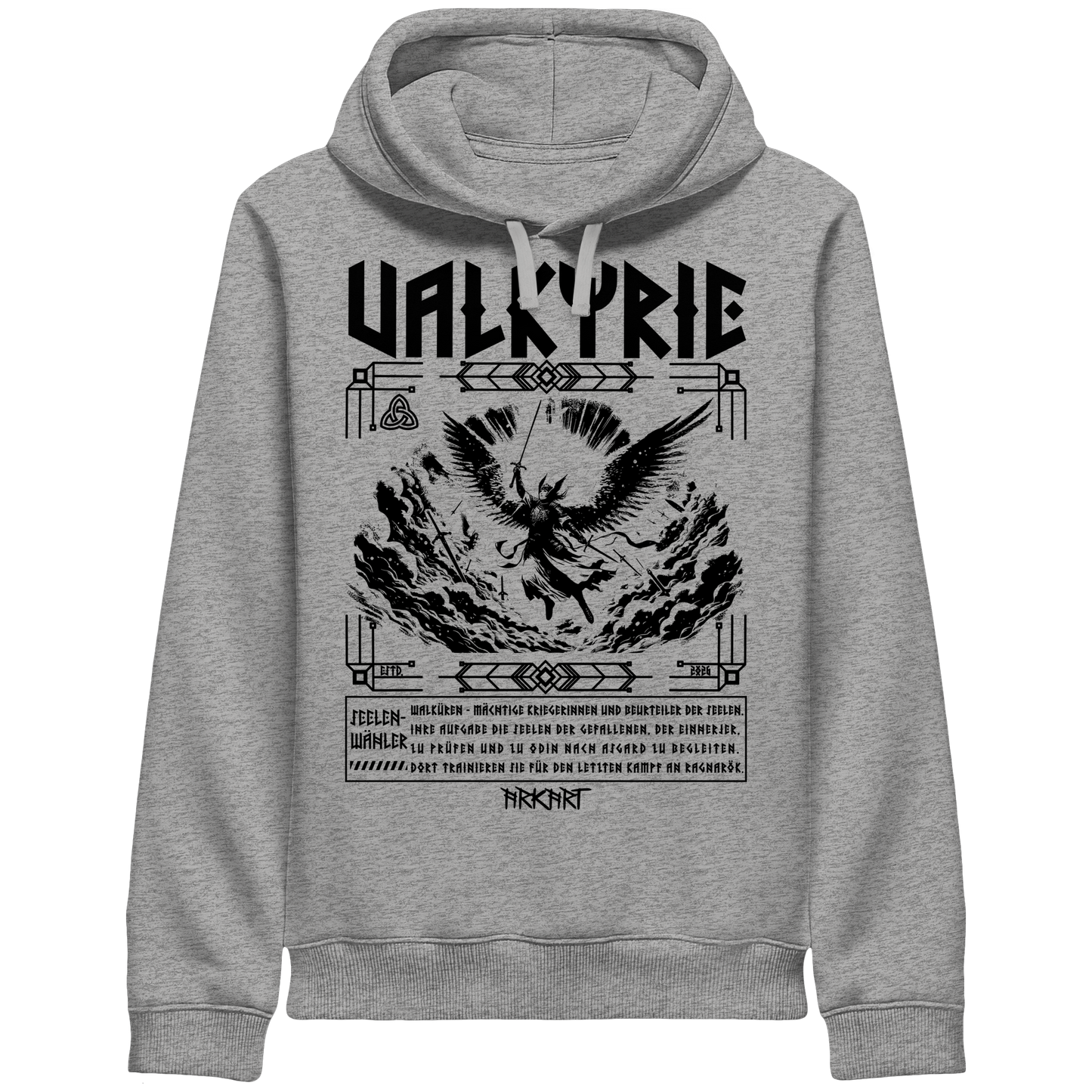 Valkyrie - Hoodie - Sidepocket