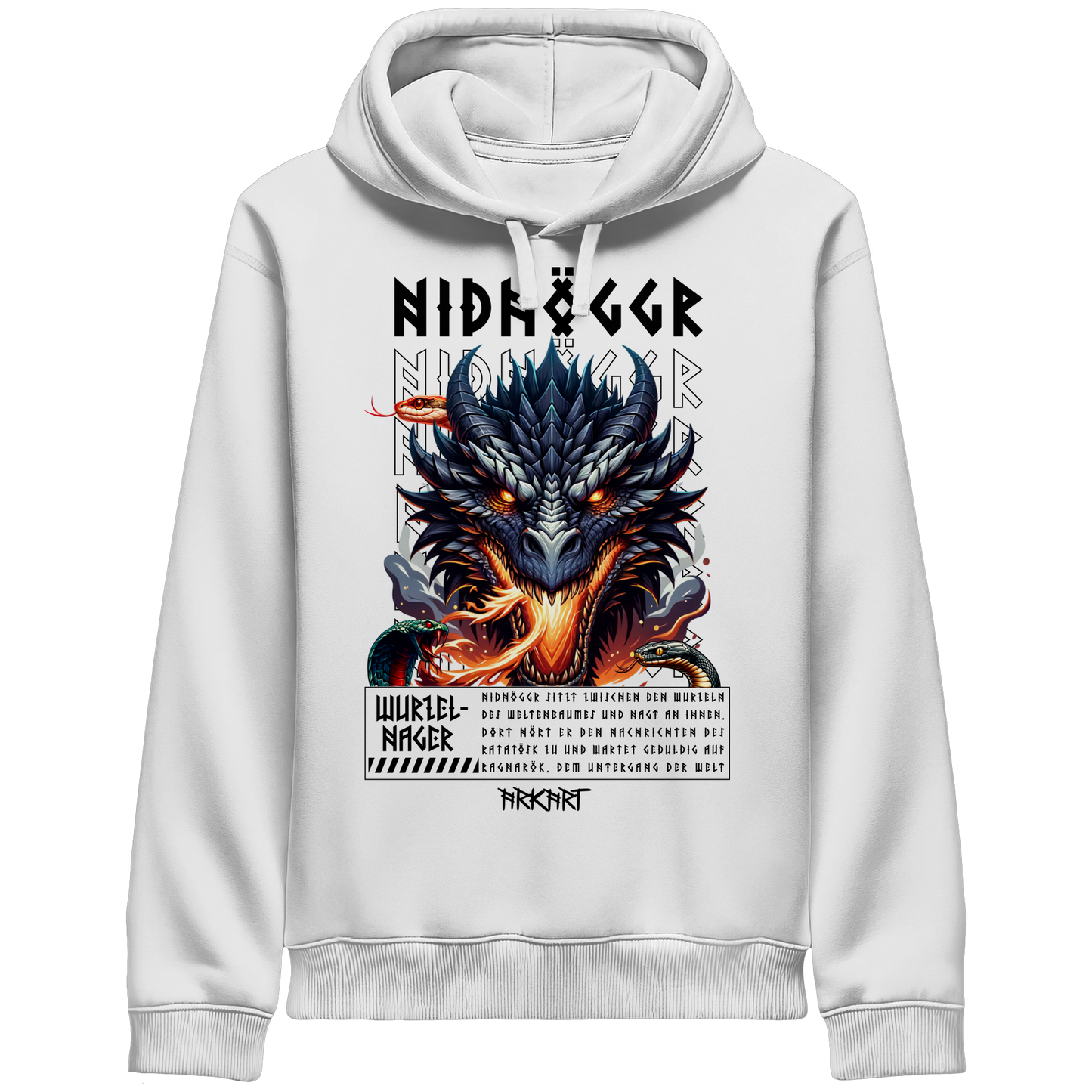 Nidhöggr - Hoodie - Sidepocket