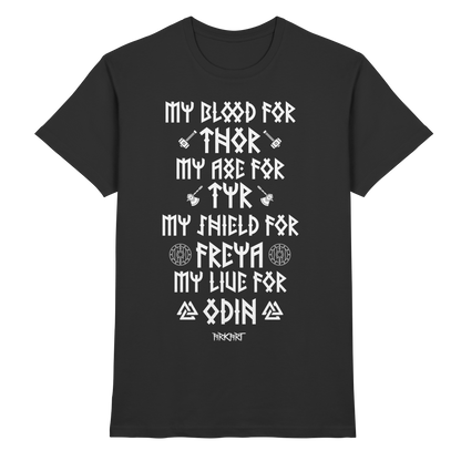 My Blood For Thor... - Shirt Herren