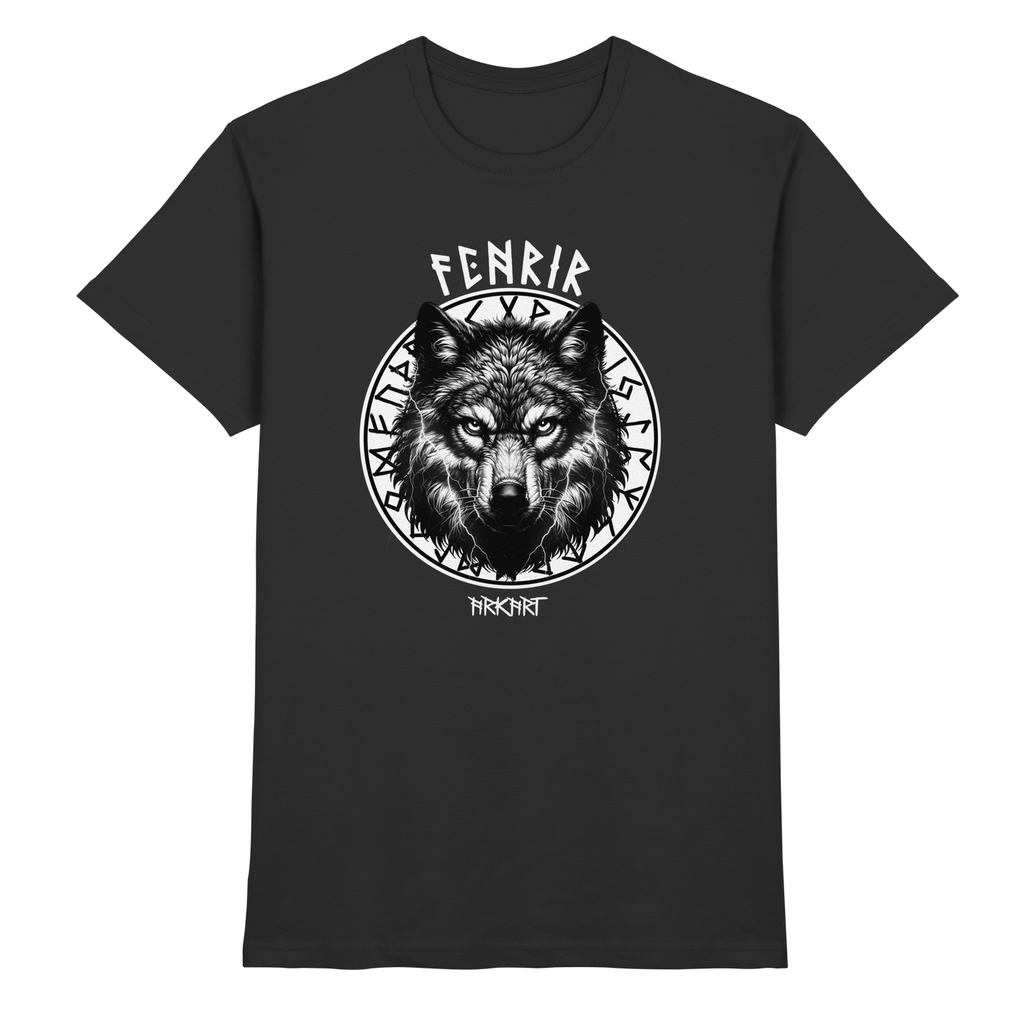 Fenrir Runenkreis - Shirt Herren