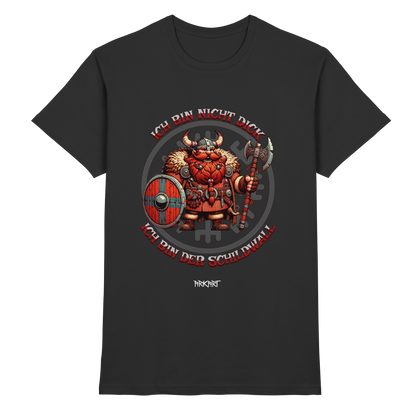 Ich bin nicht dick, ich bin der Schildwall! - Shirt Herren