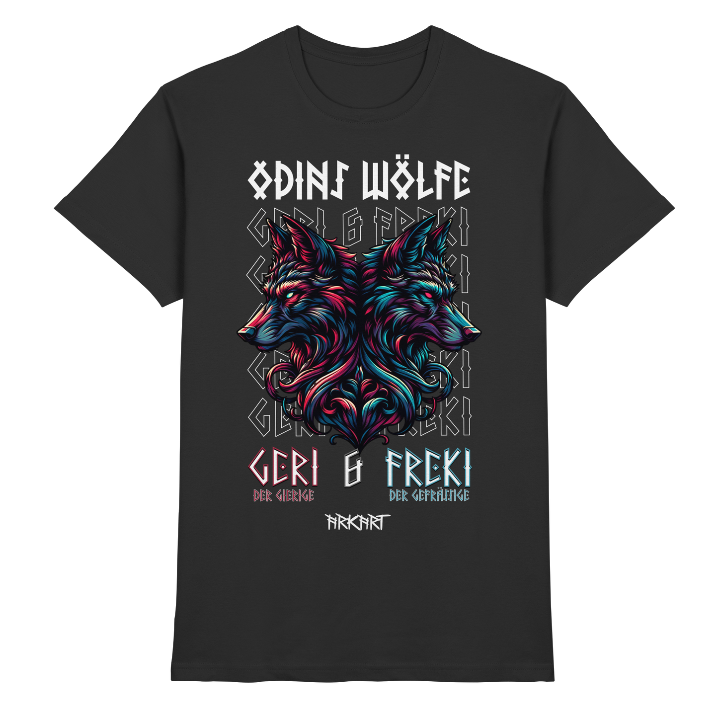 Geri & Freki - Shirt Herren