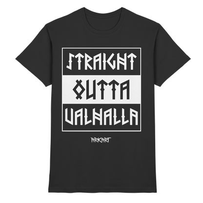 Straight outta Valhalla - Shirt Herren